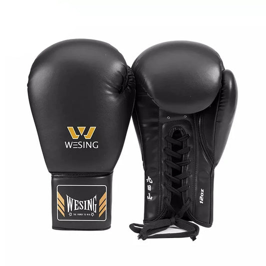 Lace-Up Boxing Gloves